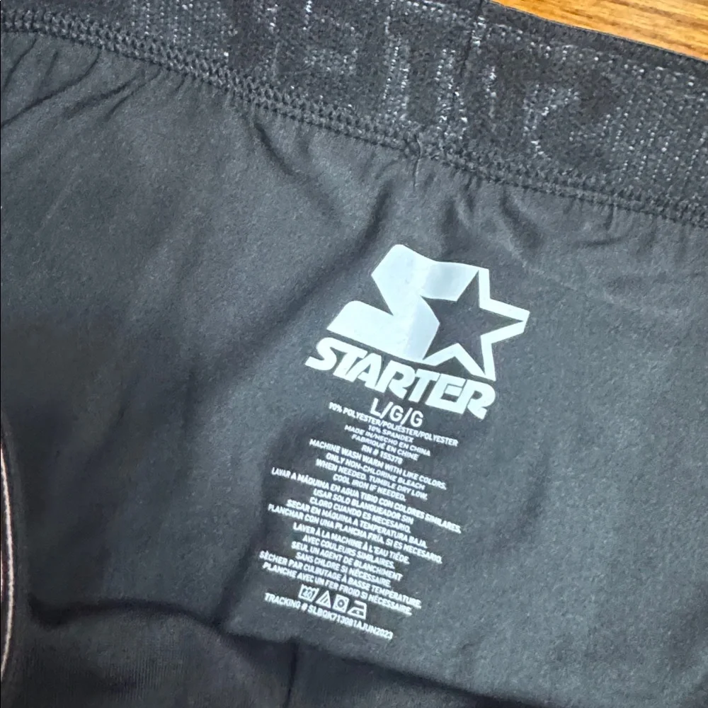 2/$10 Men’s Large STARTER Boxer Briefs - Black, Gray, Neon Yellow